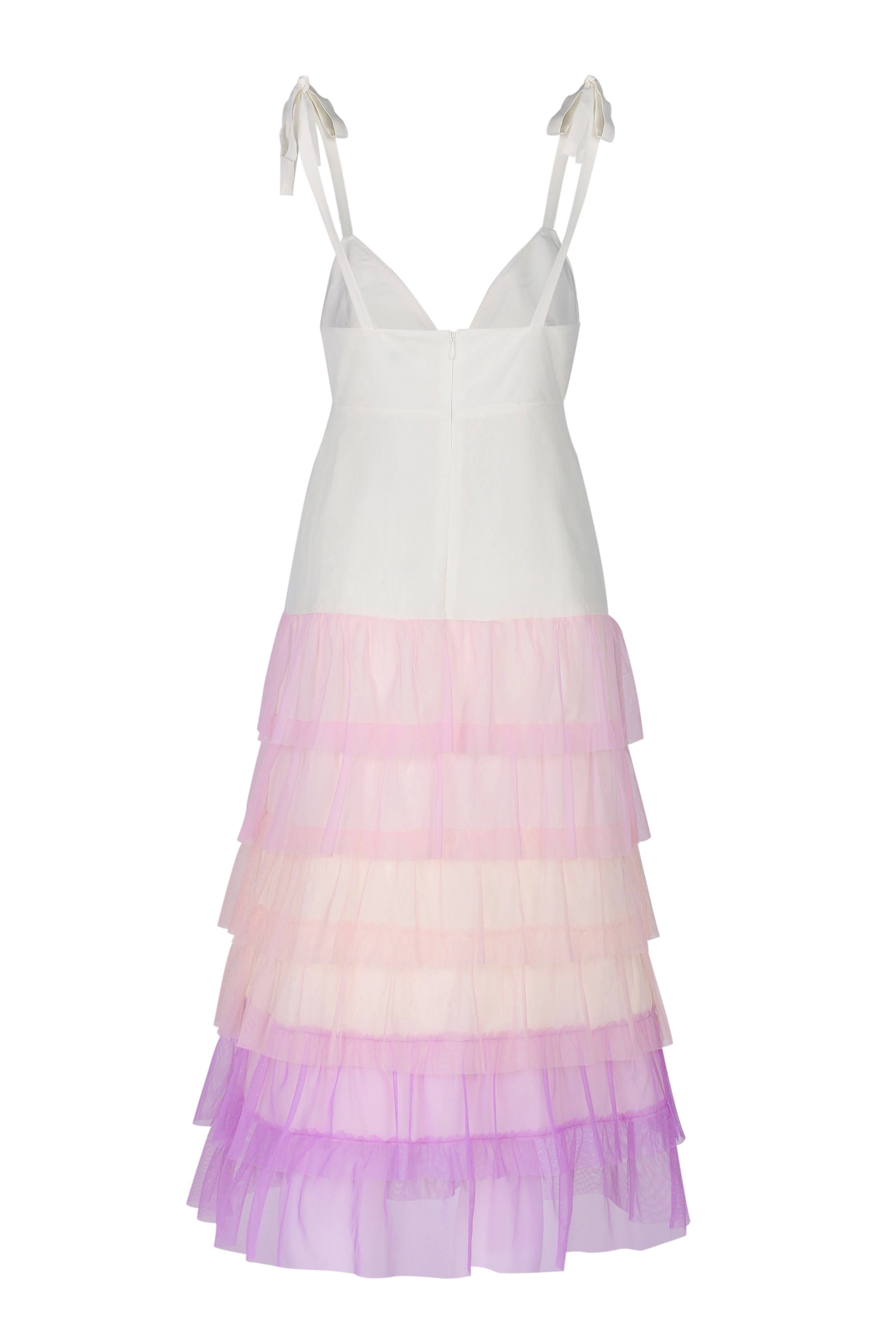 Bellevue The Label - Wholesale Dress - Women's - Angelica Maxi Dress - Rainbow1