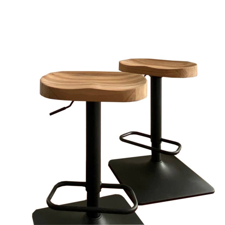 Seat4uhome - Wholesale Stool - Contour Elm Wood Seat Bristol Bar Stool -Price Per Item