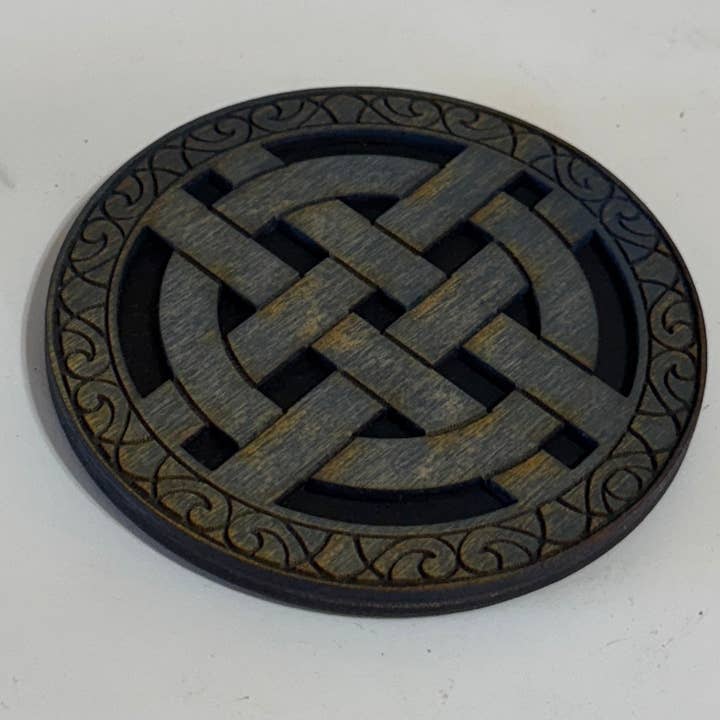 Hillbilly Hippy – wholesale Coasters – Cetlic Knot Coasters - Set of 6