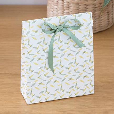 Pochette cadeau SAM - Vert Feuillage pour la vente par Les Belles Musettes