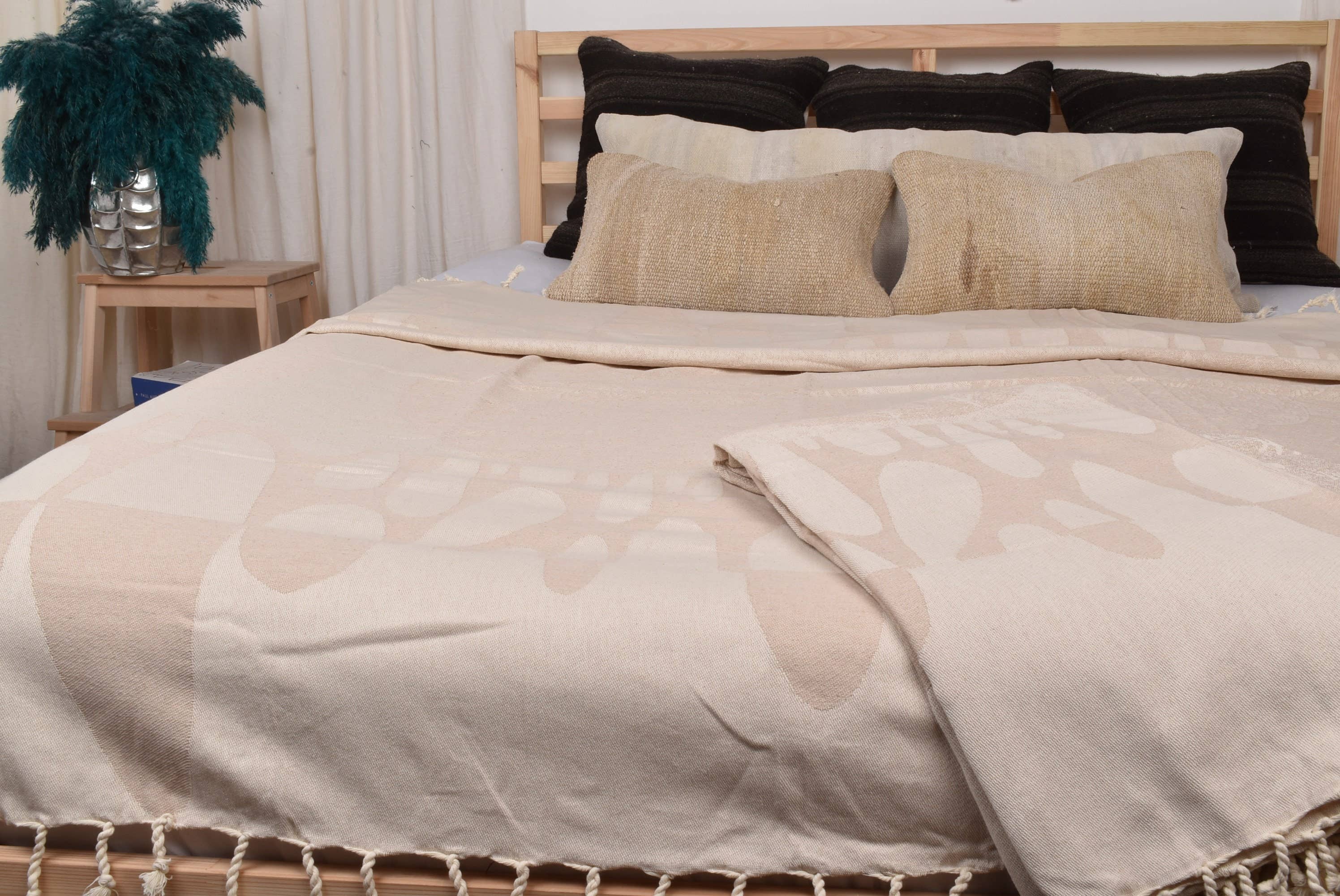 Organic Turkish Towels - Wholesale Throw blanket - Sofa Blanket, Cozy Animal Print Throw