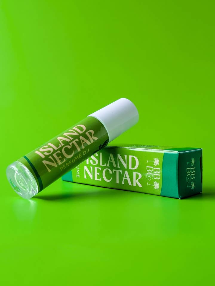 Island Nectar Perfume Oil Roller for wholesale by Beachy Bubbles Bath Co