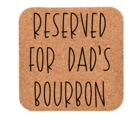 B4homemade, LLC - Wholesale Coasters - Whiskey Drinkers Cork Coaster Collection0