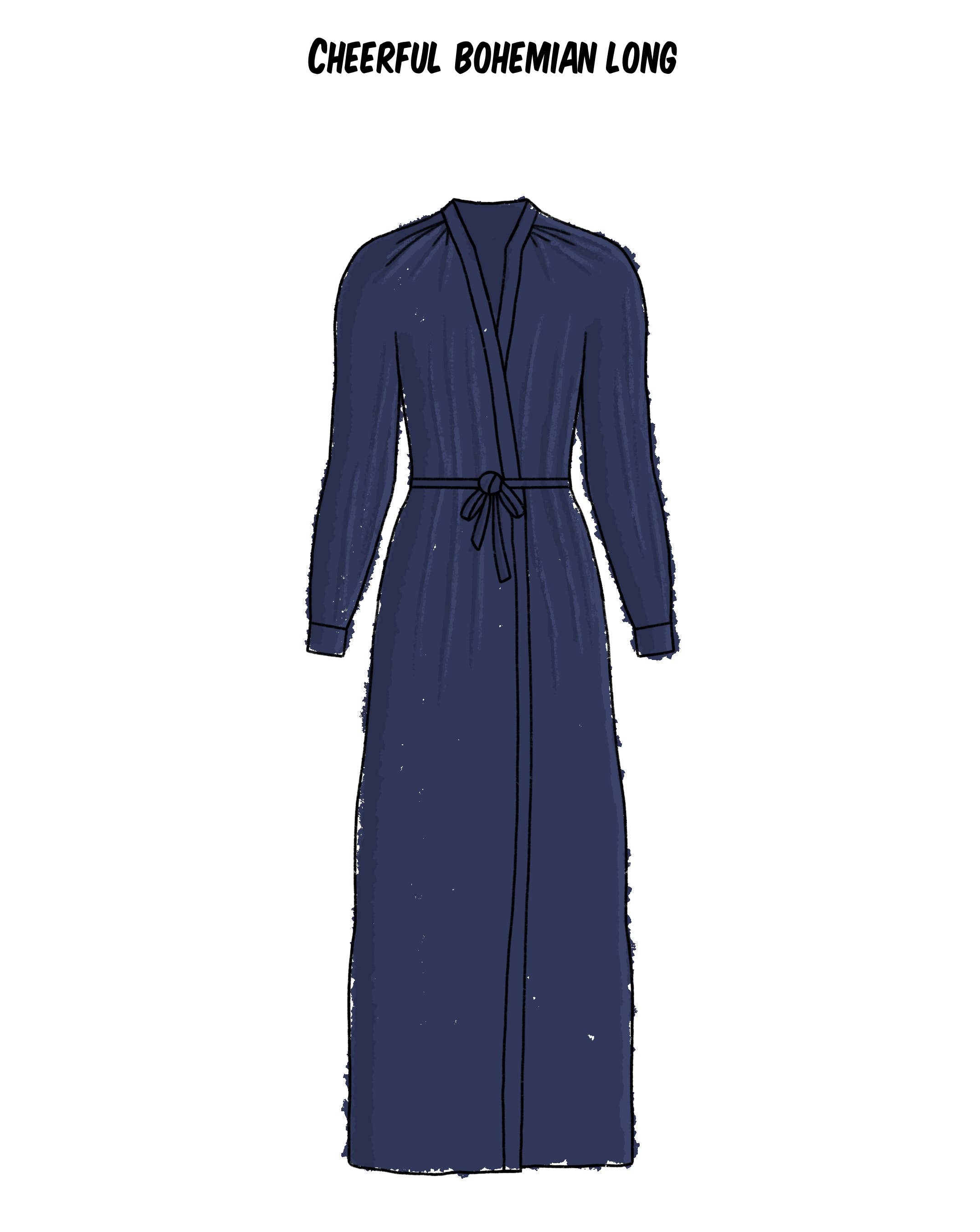 Lacerf - Vente Robe – femme - Cheerful Night Long Dress Handmade And Tailor-Made Creations2