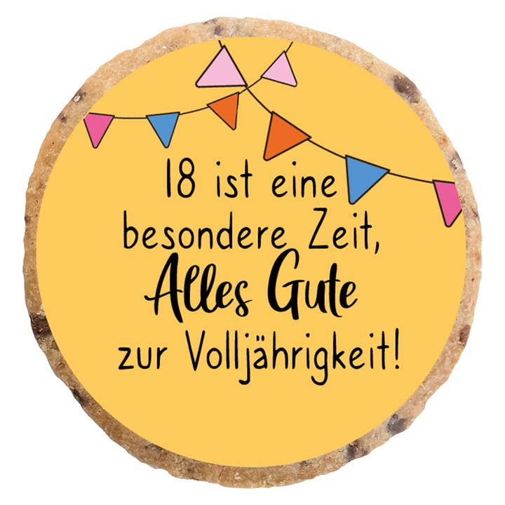 18 Is A Special Time Motive Cookie for wholesale by KEKSZauber