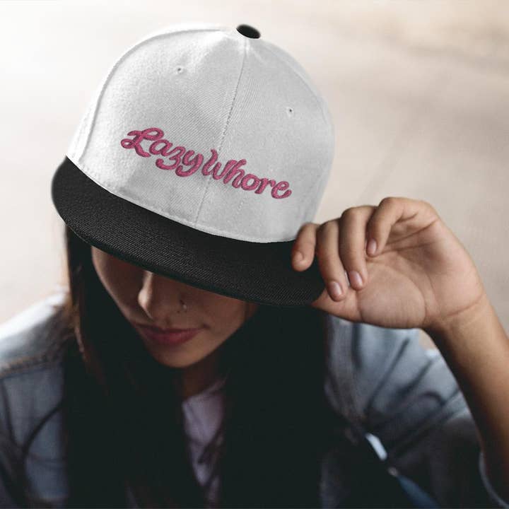 Lazy Hora Broderad Snapback Keps för wholesale av Joan Seed Studio inc.