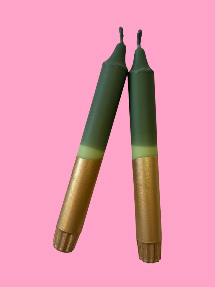 Forest walks (pair of taper candles) for wholesale by Tyninghame candles