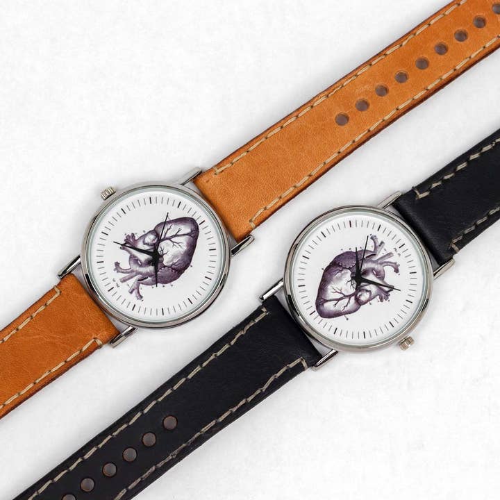 Anatomical Heart Wrist Watch for wholesale by The ExCB