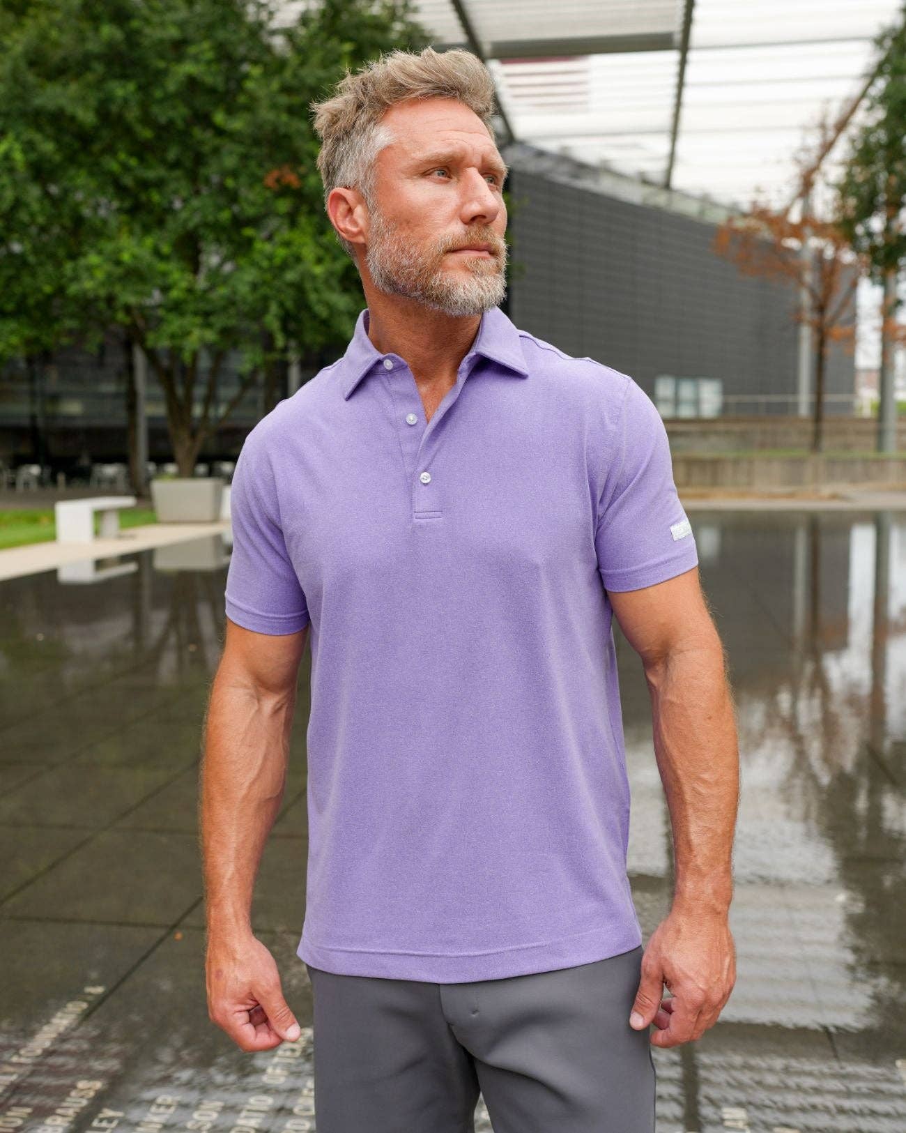 USA Palm - Wholesale Polo - Men's - Heathered Polo70