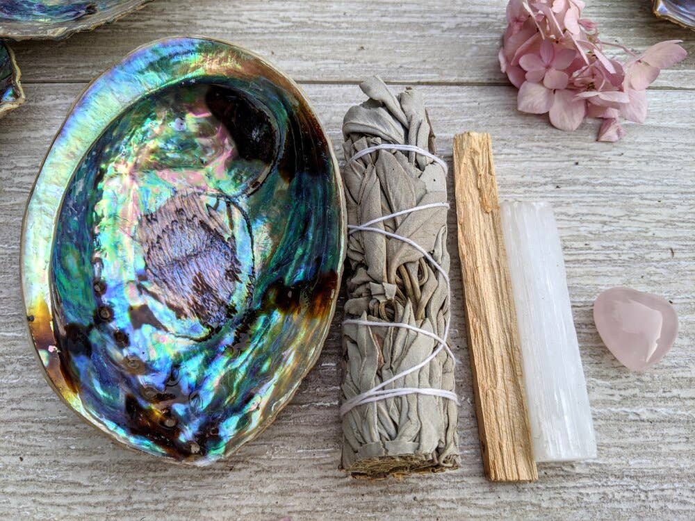 Coconut Quartz - Wholesale Sage Bundle - Sage Crystal Kit, Housewarming Gift, Smudge, Energy Cleanse1