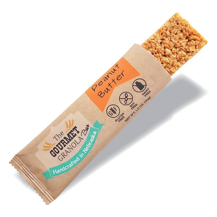 The Gourmet Granola - Wholesale Snack Bar - Peanut Butter Granola Bars