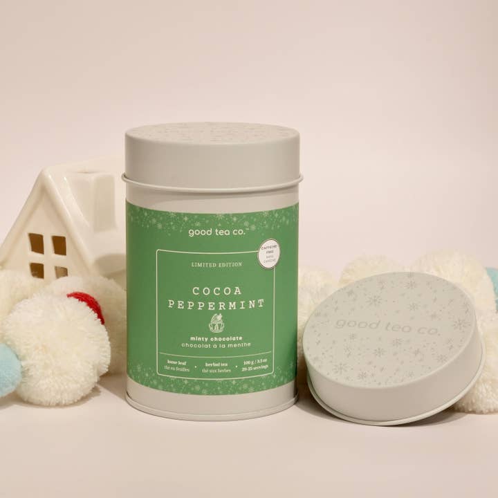Cacao Menthe Poivrée (ÉDITION LIMITÉE) - Thé en Vrac pour la vente par Good Tea Co.