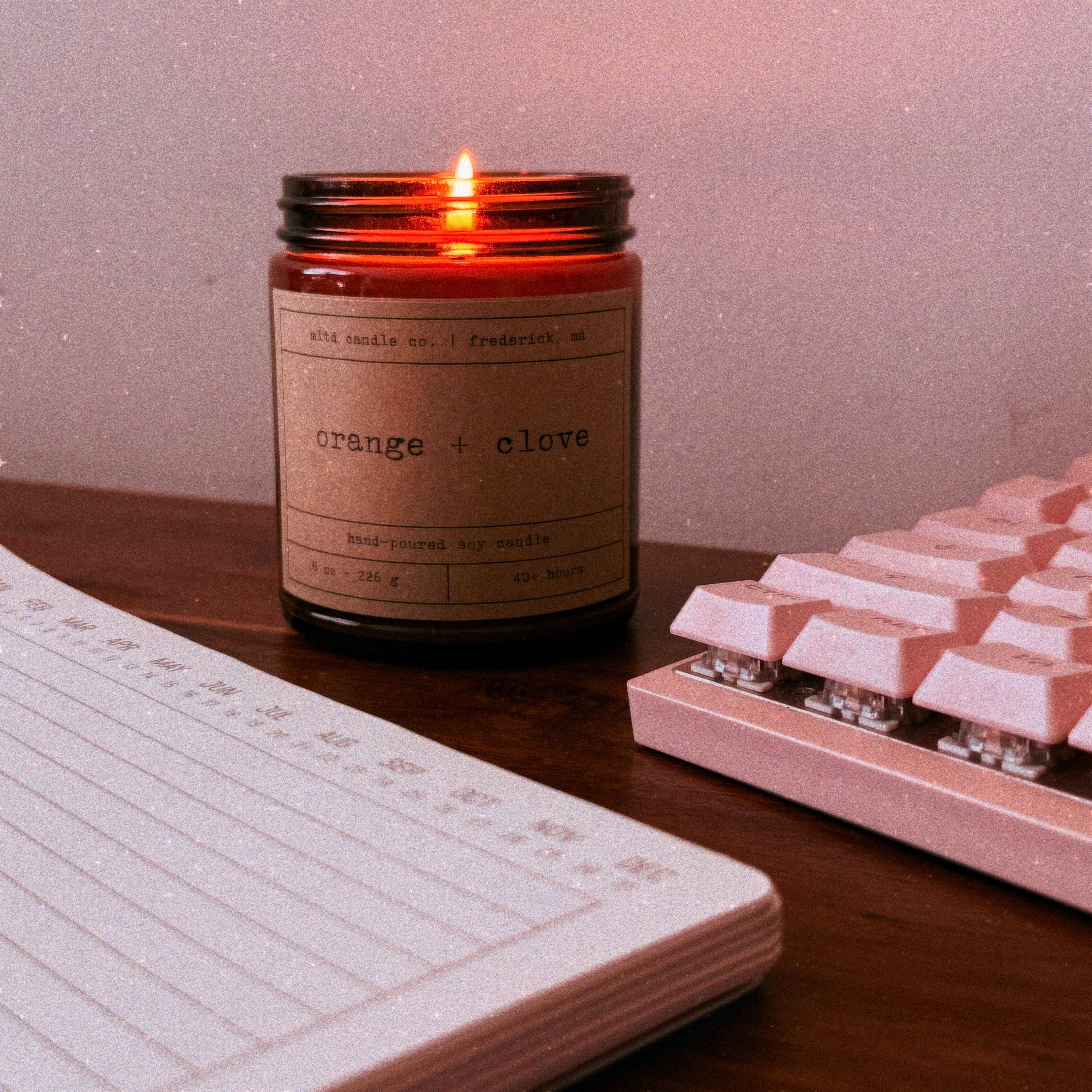 MLTD Candle Co. - Wholesale Jar/Filled Candle - Brown Sugar Cinnamon Soy Candle7