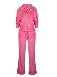 Generation XYZ - Wholesale Lounge Set - Women's - Women's Velvet Sweatshirt and Sweatpants Set (HF-LJS200)