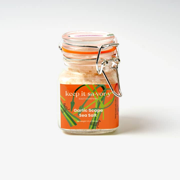 Keep It Savory Salt Co - Wholesale Salt - Garlic Scape Sea Salt *Award Winning*1