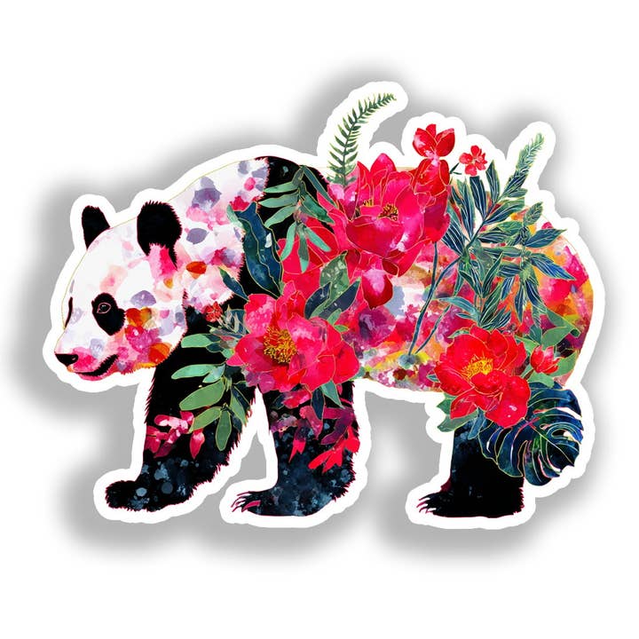 Panda-dekal Klistermärke # A019069 för wholesale av Yoonek Graphics