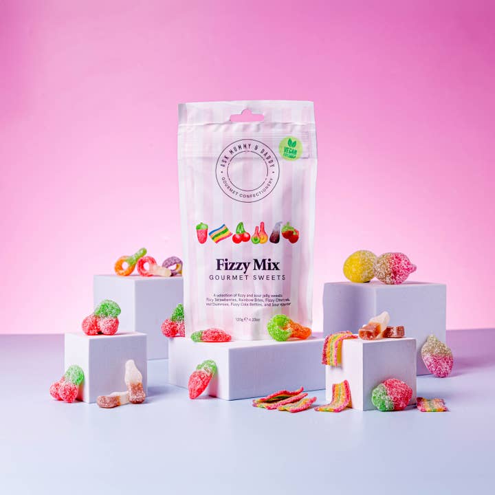 NOUVEAU Mélange Pétillant ! Pochette - 150G pour la vente par Ask Mummy & Daddy