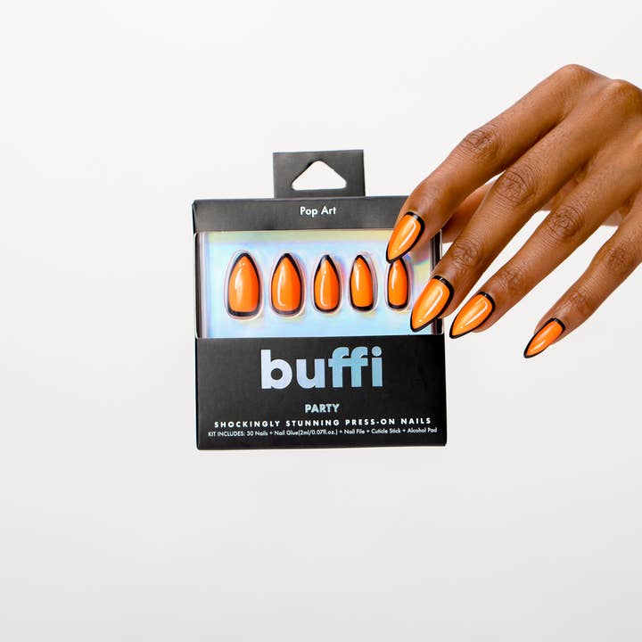 Kara Beauty - Wholesale Press-On/Fake Nails - BUFFI PRESS-ON NAILS - POP ART