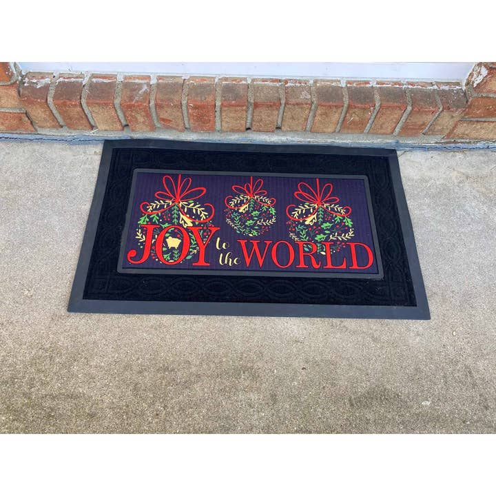 Dicksons - Wholesale Door Mat - DOORMAT INSERT JOY TO THE WORLD1