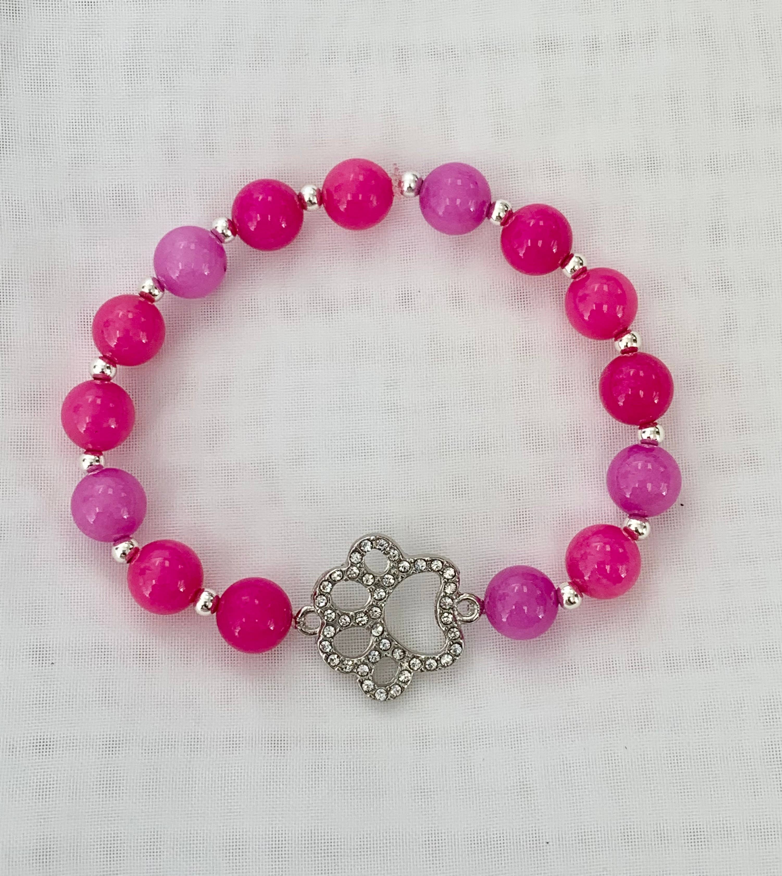 Tiffany J’adore Jewelry – wholesale Pärlarmband – valp Kärlek Tass Print Couture pärlstav Stretch armband1