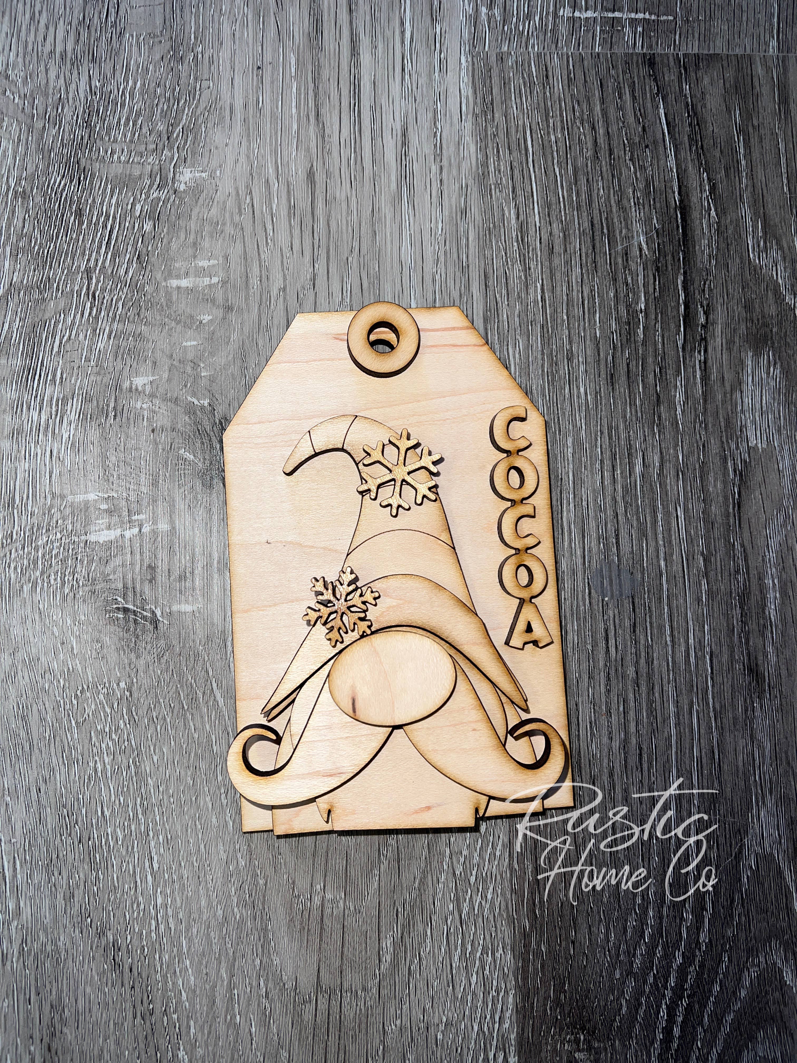 Rustic Home Co LLC - Vendita all'ingrosso Kit per lavoretti fai da te - Kit fai da te con ornamenti natalizi a forma di gnomo4