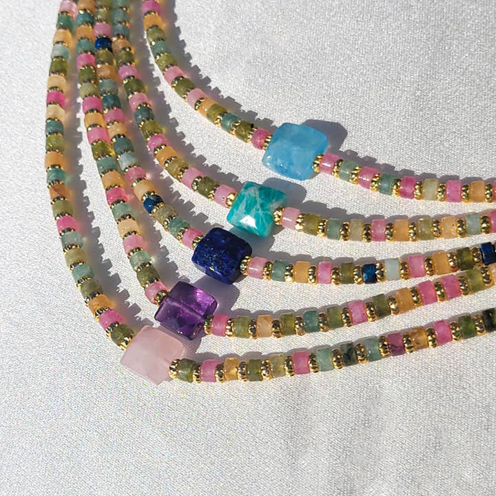 Moira Bijoux Creation - Wholesale Beaded/Pearl Necklace - THANEA Necklace1