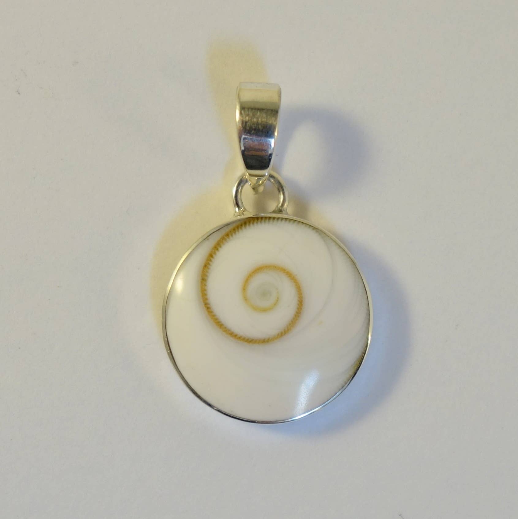 Ajmer by Jodi - Wholesale Individual Charm/Pendant - Petite Round Eye of Shiva Pendant in Sterling Silver2