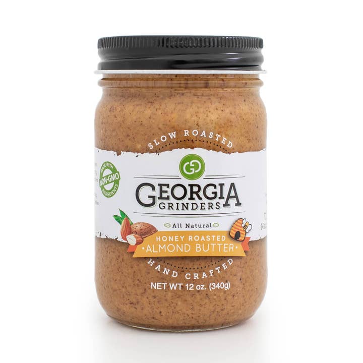 Georgia Grinders Honey Roasted Almond Butter (6 Pack) for wholesale by Georgia Grinders