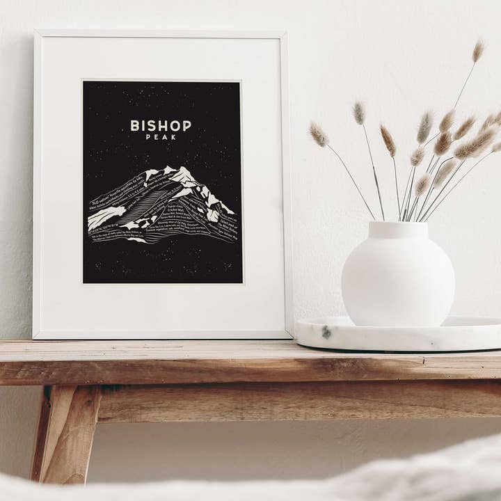 Amandalee Design - Wholesale Art Print - Bishop Peak Art Print