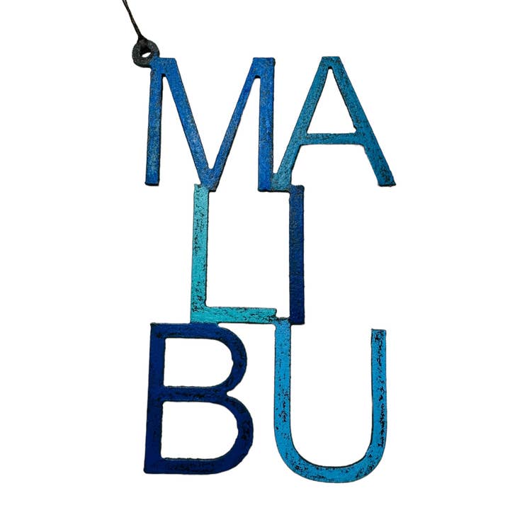 Whimsies - Wholesale Ornament - WORD ORNAMENT Your City State custom namedrop metal ornament1