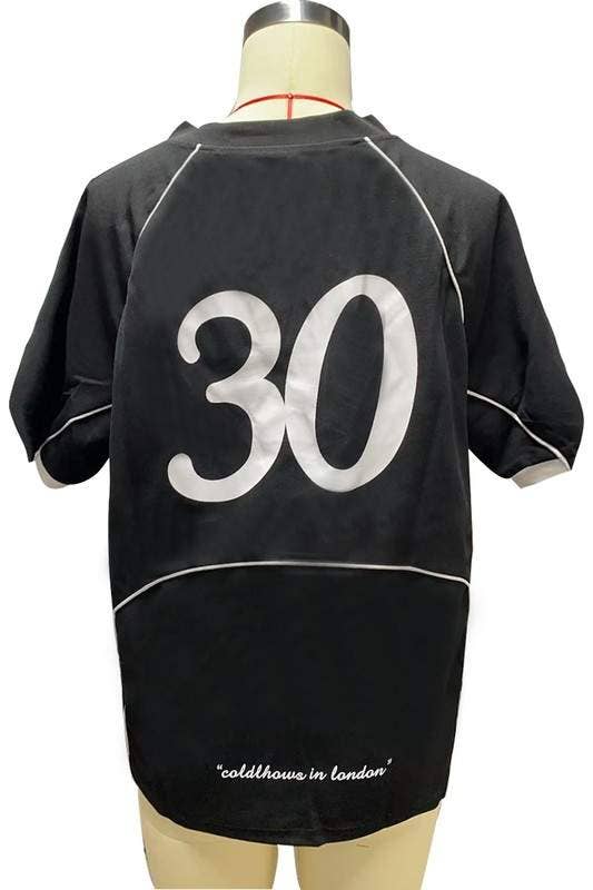 BLACK v neck oversized t shirts for wholesale on Faire5