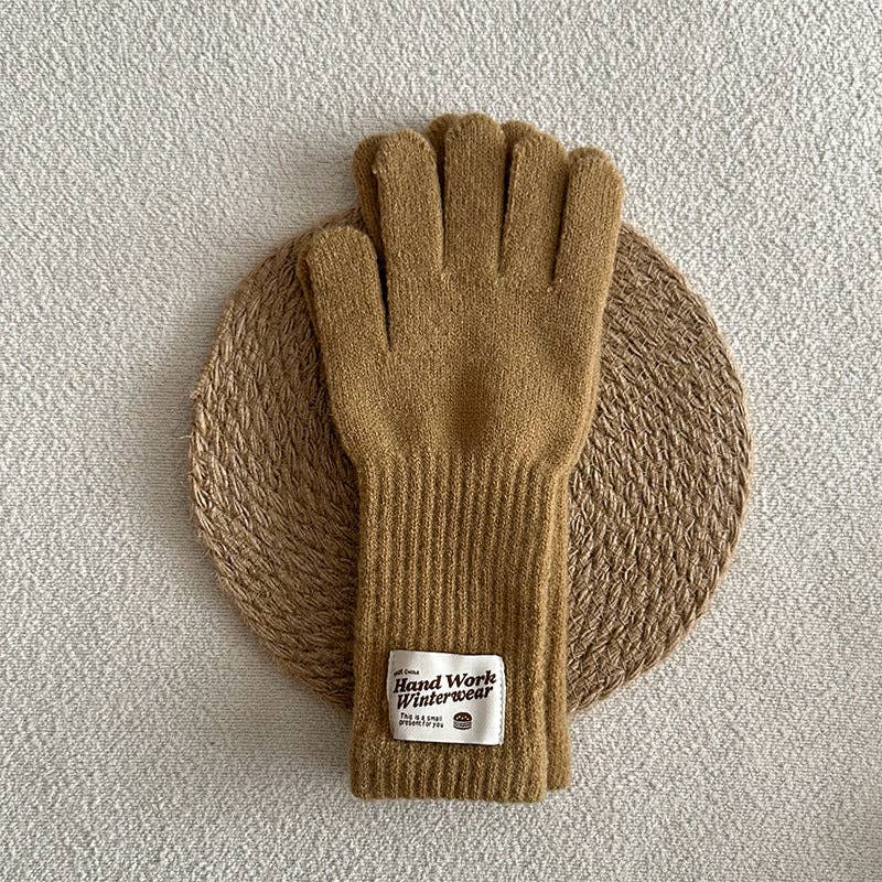 SALINA TRADING INC - Wholesale Gloves - Women's - Handmade 18-Color Knitted Long Gloves for Women - Touchscreen Fingerless Cycling Gloves7