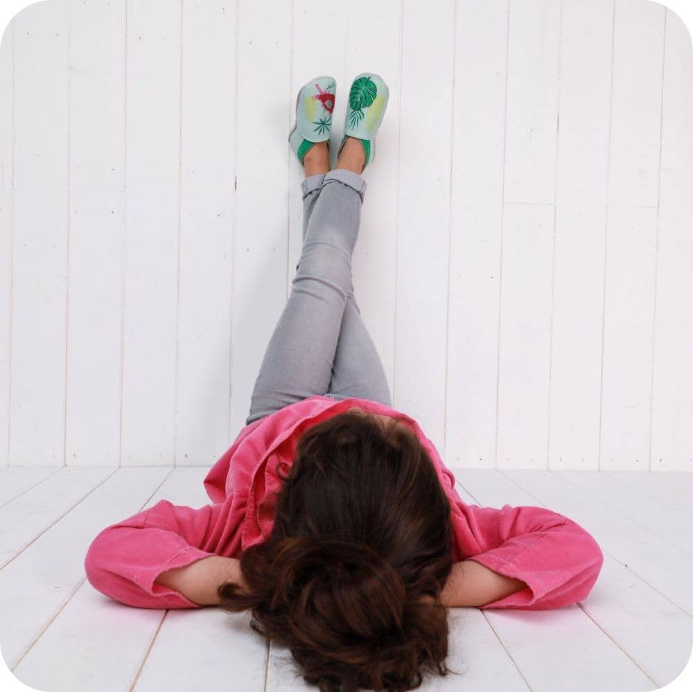 LAIT ET MIEL - Wholesale Slippers - Baby - Baby leather slippers - Bird6