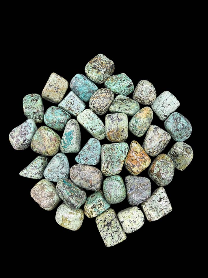 Geoworld - Tumbled Stone - African Turquoise - XL for wholesale by Geoworld Gallery