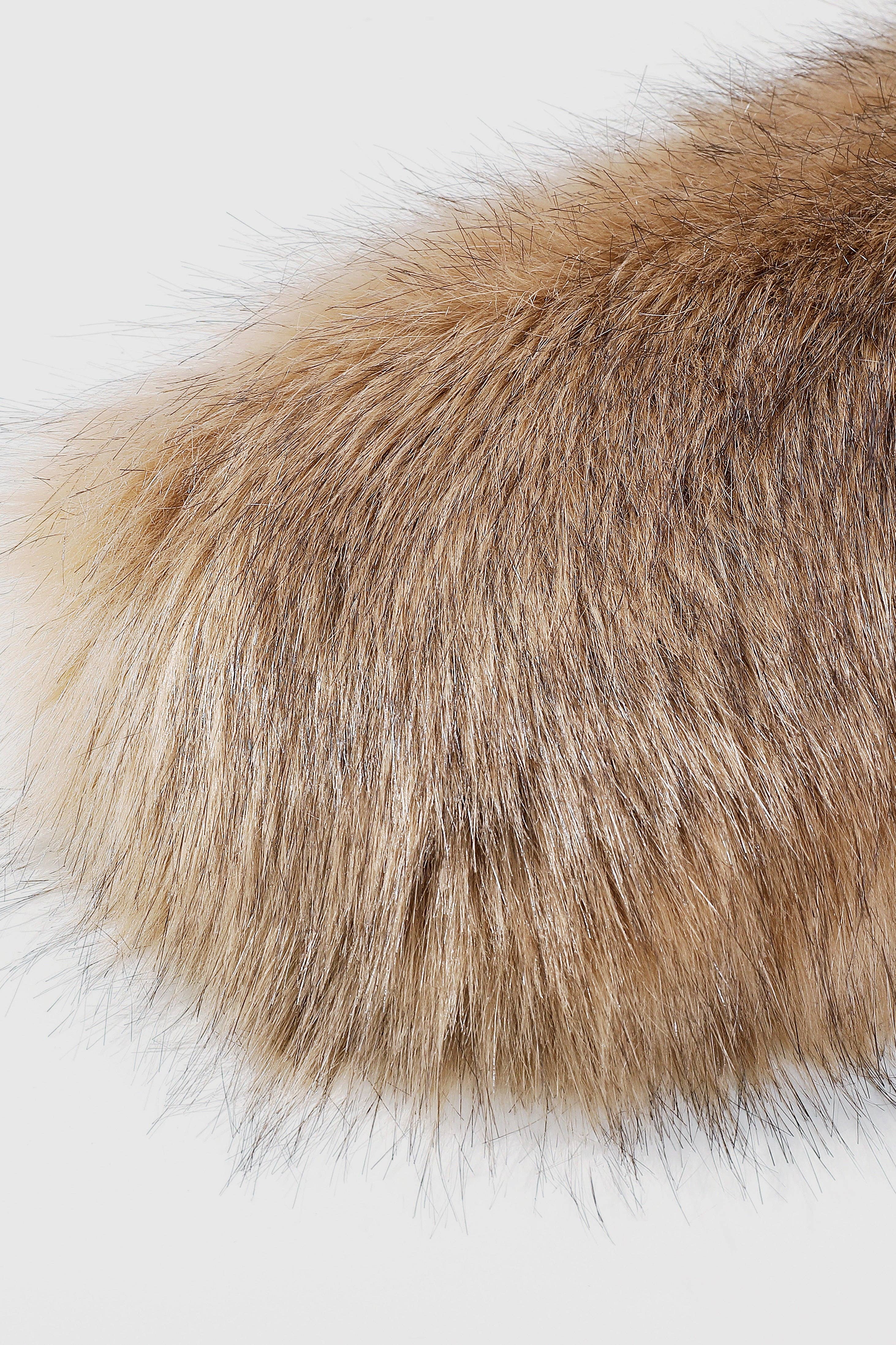 BABEYOND – Großhandel Schal – Damen – 47,2" Kunstpelz-Schulterkragen-Schal1