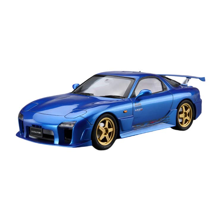 Aoshima: Mazda (1999) Mazdaspeed FD3S RX-7 A-SPEC GT-C 1/24 Scale Model Kit #27 for wholesale by The Shumi Company