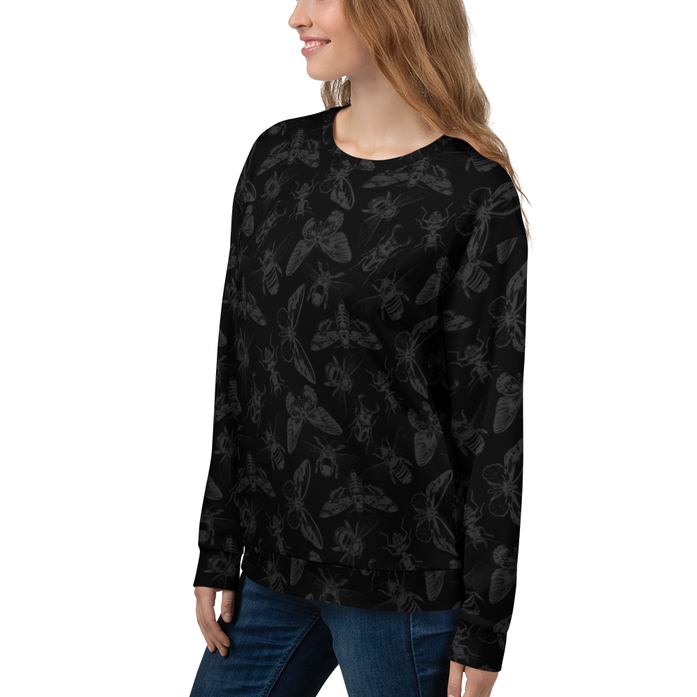 Goth Cloth Co. - Wholesale Graphic Sweatshirt - Unisex - Shadow Swarm Unisex Sweatshirt5