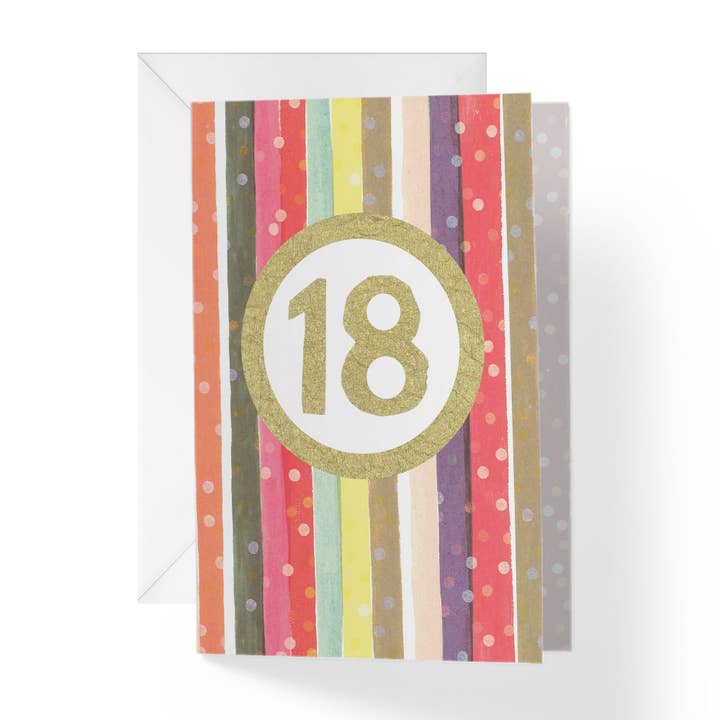 18th Birthday Card | Bigger Brighter Bolder You for wholesale by 1Up Greetings LLC