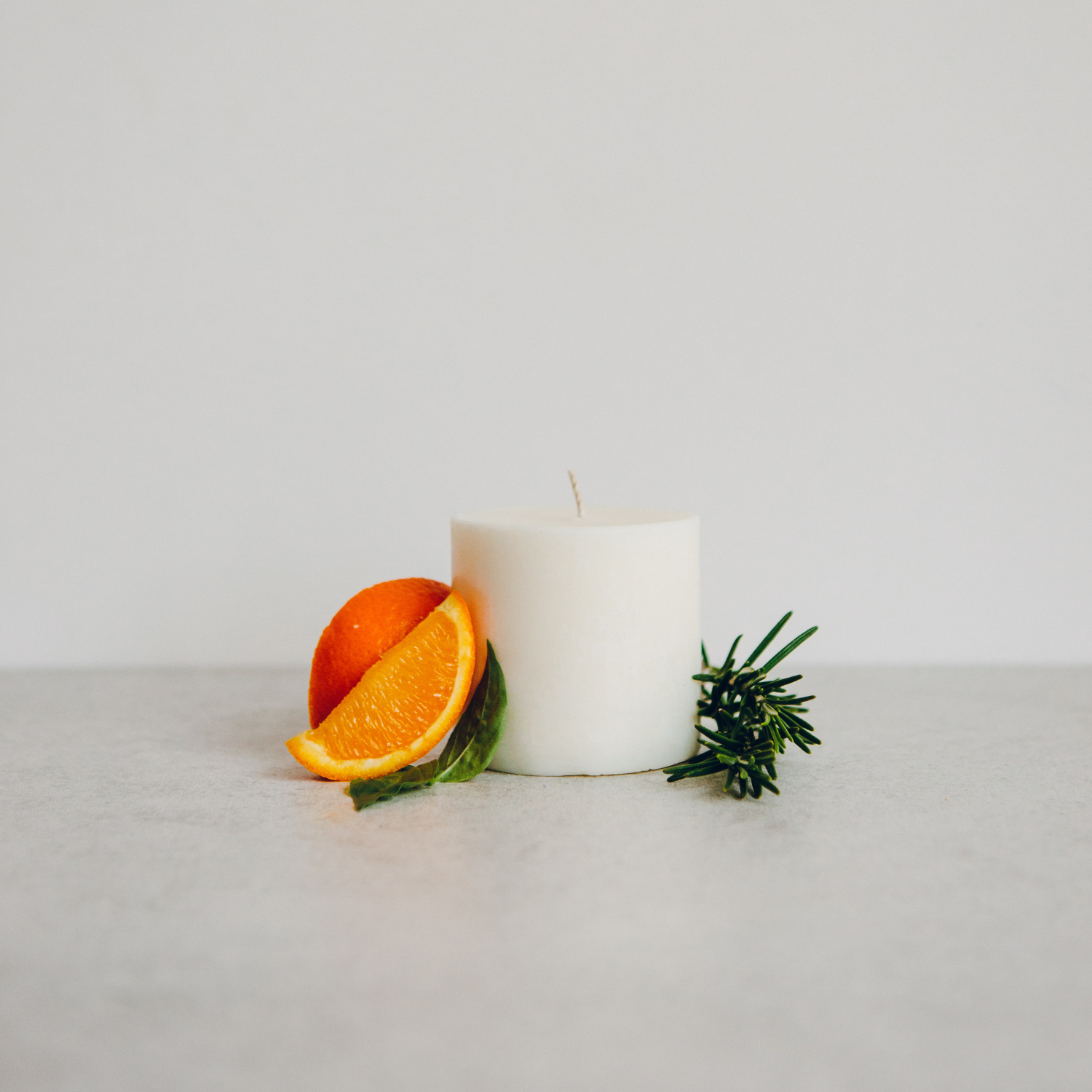 Pott – wholesale Jar/filled candle – Speckle Candle With Orangery1