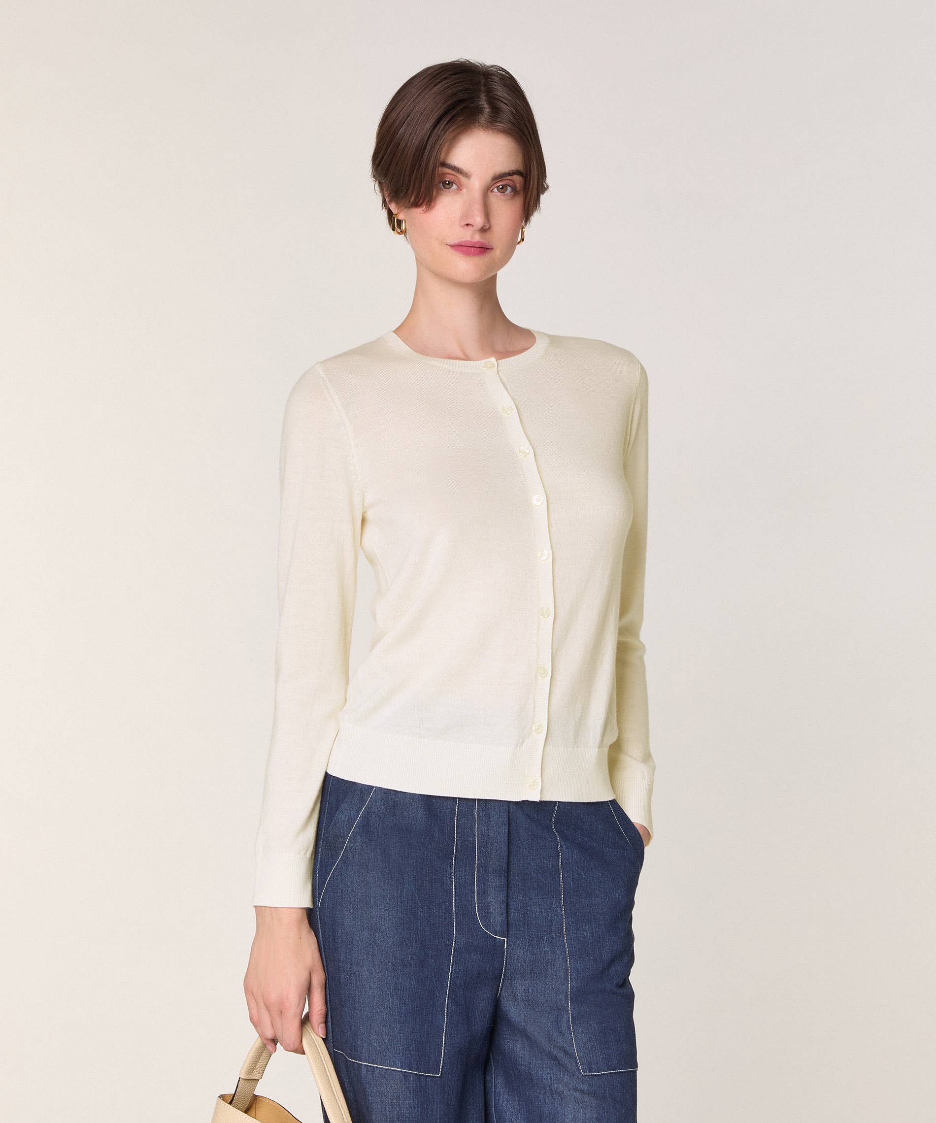 Rodier - Wholesale Cardigan - Women's - Merino wool cardigan