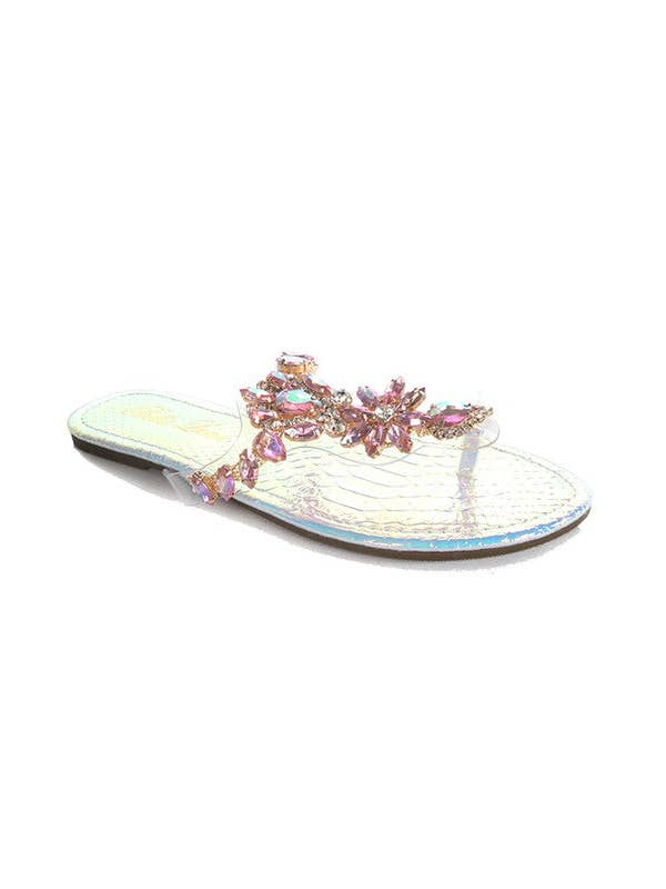 Style Sapphire - Wholesale Sandals - Women's - Iridescent Crystal Sandals