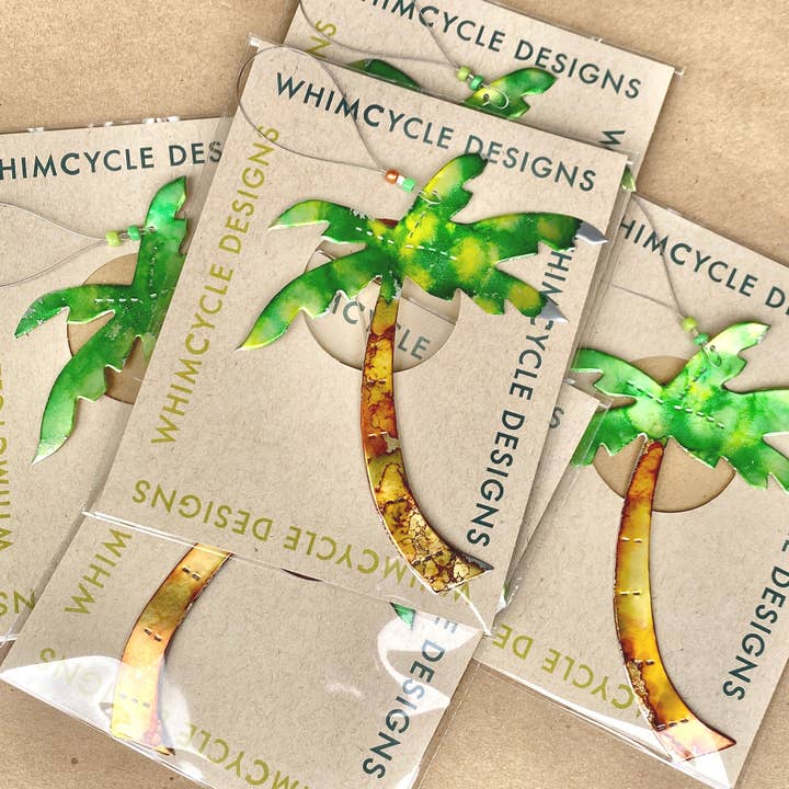Seatree Studio - Wholesale Ornament - Palm Tree Ornament - Recycled Florida Gift