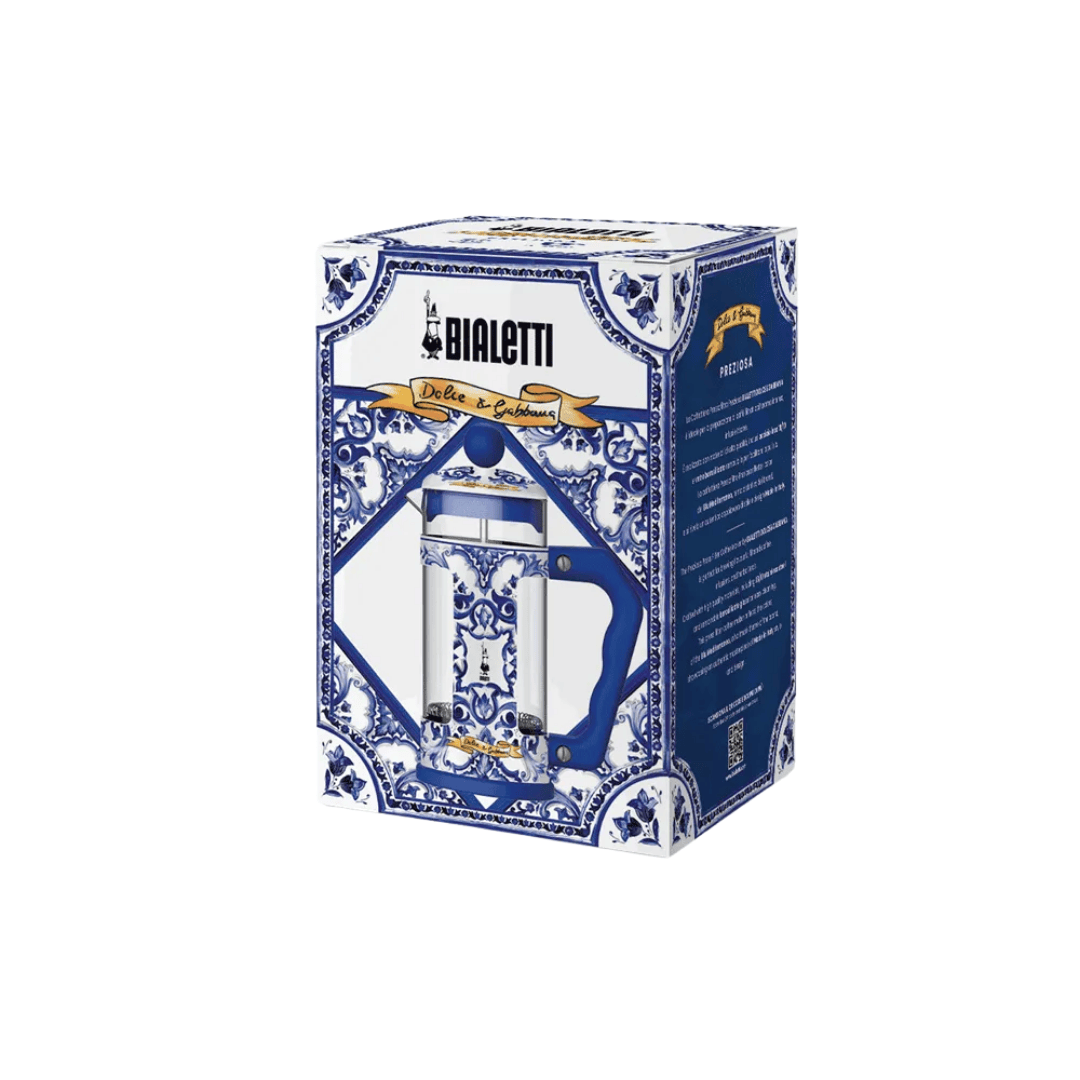 Blå Bialetti X Dolce&Gabbana Blu Mediterranean stempelkande for engroshandel på Faire1