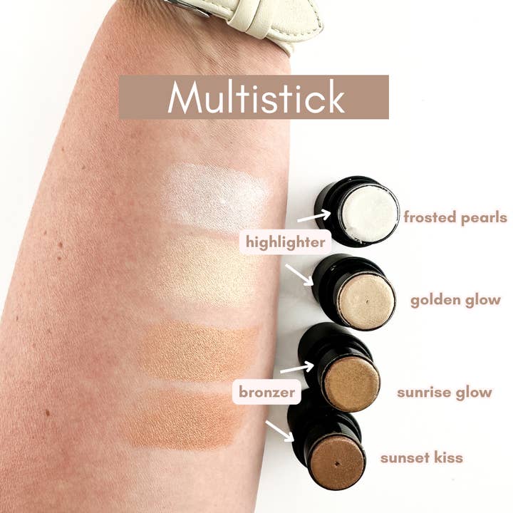 Taylor Made Organics - Vente Blush/fards à joues - Crème Multistick – Bio, Couleur pour les Yeux, Lèvres & Joues11