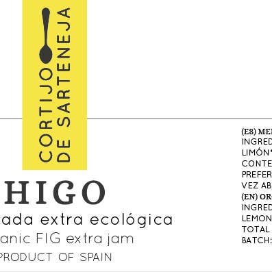 Cortijo de Sarteneja - Vente Confiture/gelée - Confiture de Figues Bio1