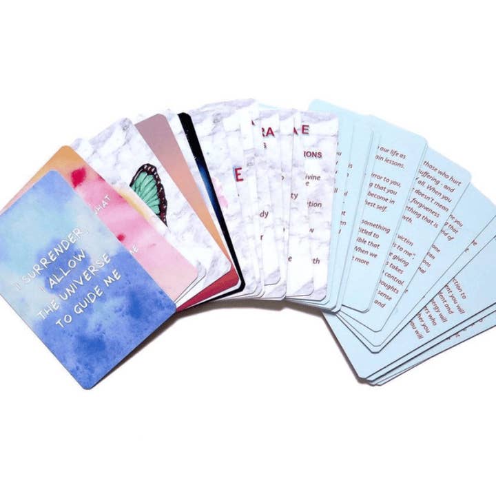 Affirmation/guidance cards for wholesale by Powertothepip