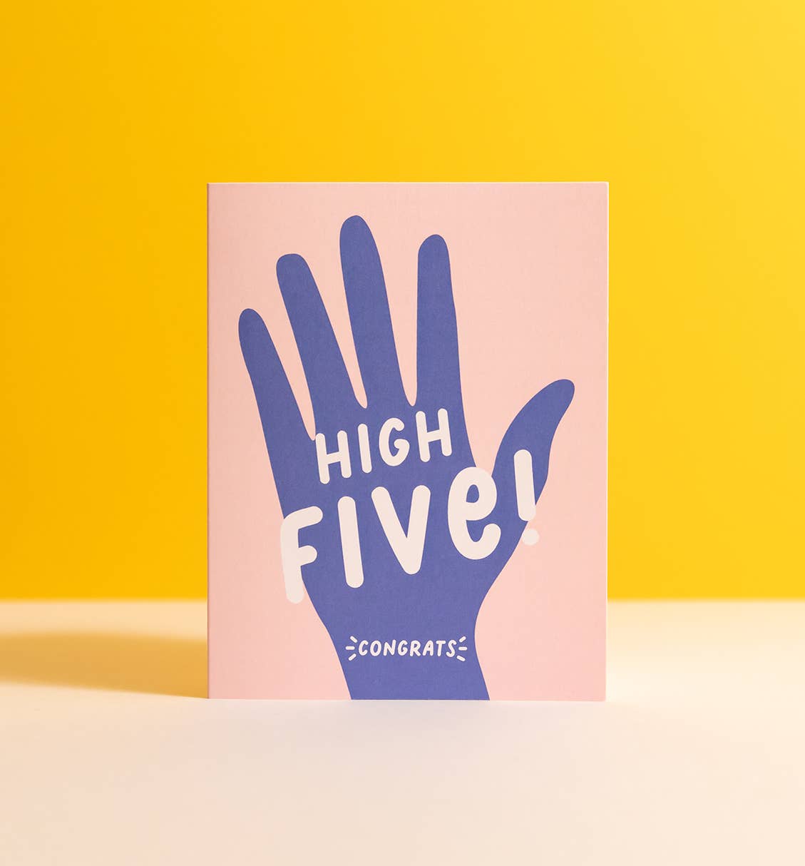 Graphic Anthology Greeting Cards - Wholesale Congratulations Card - High Five Congrats Greeting Card - Graduation, Celebration1