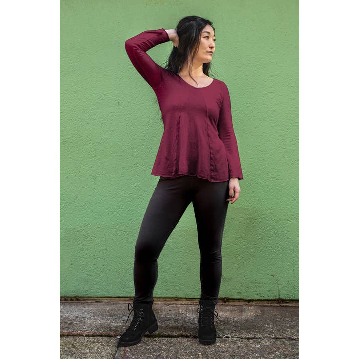 Bloem top voor wholesale door Sweet Skins Hemp & Organic Apparel