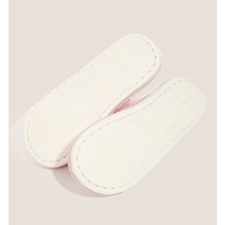 Flower Print Fur Slippers for wholesale by Anarchy Street