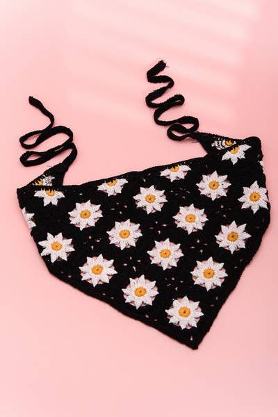 JOSSLYN by wall to wall - Wholesale Fashion Headband - Women's - FLOWER HAIR SCARF HAIR BAND | 40HS02112